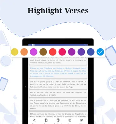 Sainte Bible android App screenshot 5